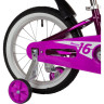 Детский велосипед NOVATRACK NOVARA 16” NEW фиолетовый 165ANOVARA.VL22